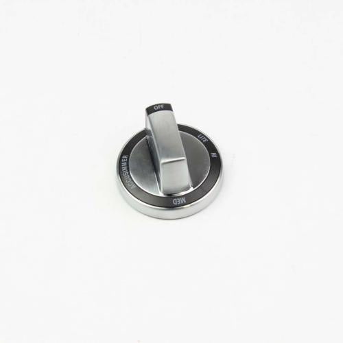 Whirlpool Part# WPW10415451 Chrome Plated Control Knob (OEM)