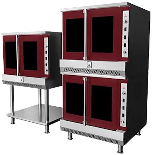 Hestan HUCOSNGBG Upright Convection Oven, Double Door Solid -Ng, Burgundy