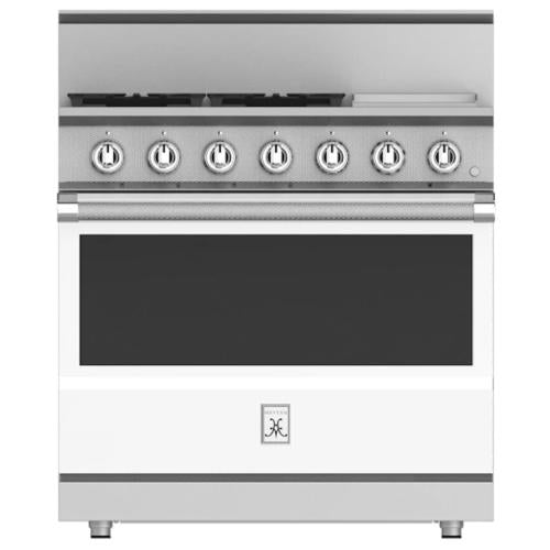 Hestan KRG364GDLPTQ Range, 4 Burner With Griddle, All Gas, 36-Inch - Lp - Turquo