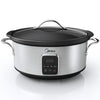 Midea MDTC7004 7-Quart Large Capacity Slow Cooker with Manual Controls