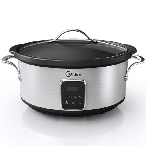Midea MDTC7004 7-Quart Large Capacity Slow Cooker with Manual Controls