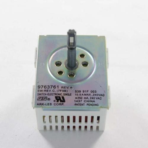 Whirlpool Surface Burner Control Switch WP9763761
