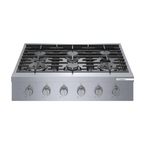 Bosch RGM8658UC/03 800 Series Gas Range top 36'' Stainless Steel