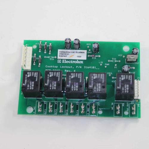 Electrolux Range Cooktop Lock-Out Board - 316418101