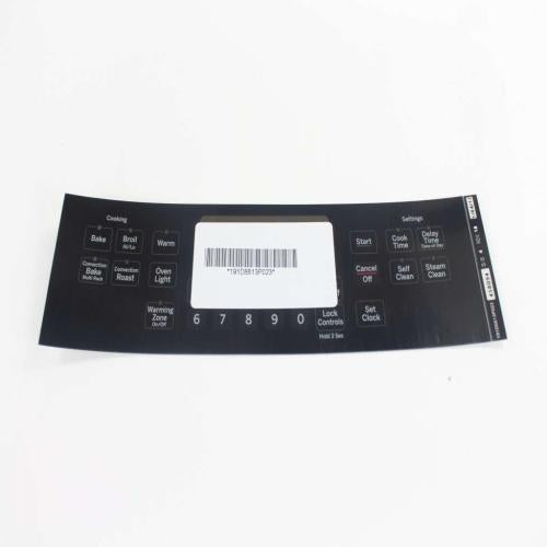 GE Faceplate Graphics Bk - WB07X20960