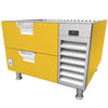 Hestan HRBS36YW Refrigerated Base, 36-Inch , Self-Contained, Assembly, Yello Parts