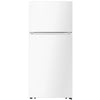 Hisense RT18A2FWD 30-Inch 18 Cu Ft. White Top Mount Refrigerator