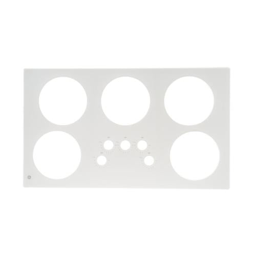 GE Part# WB62T10202 Glass Cooktop Assembly (OEM) White