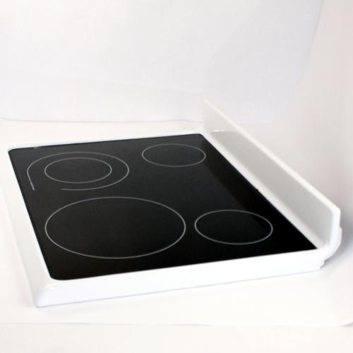 Frigidaire CFEF3018LWD Main Cooktop Replacement w/ Glass (white) Genuine OEM