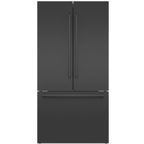 Bosch B36CT80SNB/04 800 Series French Door Bottom Mount Refrigerator 36'' Black Stainless Steel