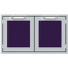 Hestan AGLP36PP Double Sealed Pantry Storage Doors, Marquise, 36-Inch - Purp Parts