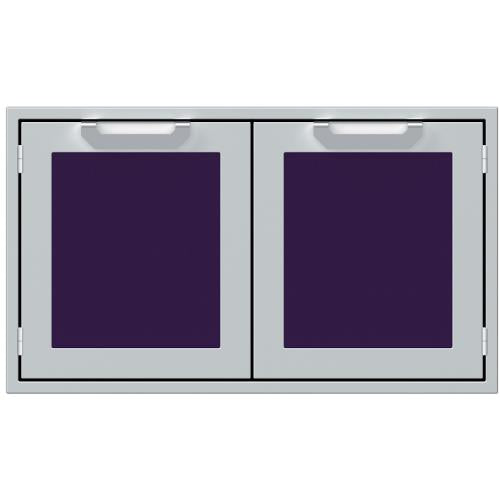 Hestan AGLP36PP Double Sealed Pantry Storage Doors, Marquise, 36-Inch - Purp