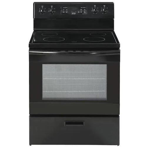 Midea SER30S2ABB Seasons 30-Inch Slide-In Gas Range - Black