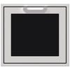 Hestan AGADL24BK Single Access Door, Hinge Left, Marquise, 24-Inch - Black Parts
