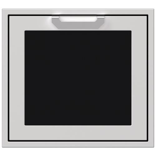 Hestan AGADL24BK Single Access Door, Hinge Left, Marquise, 24-Inch - Black