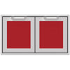 Hestan AGAD36RD Double Access Doors, Marquise, 36-Inch - Red Parts
