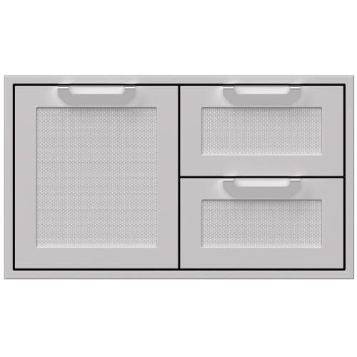 Hestan AGSDR42 Double Drawer And Storage Door Combination, Marquise, 42-Inc
