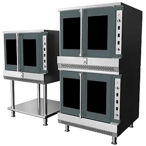 Hestan HUCOSLPH2GG Upright Convection Oven, Double Door Solid, -Lp-H2, Dark Gra