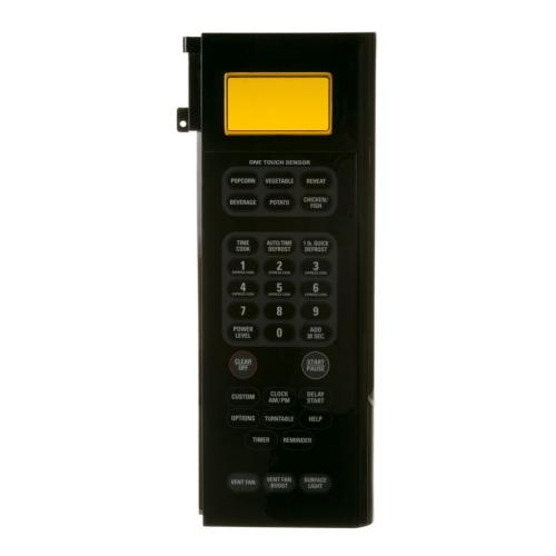 GE Part# WB07X10881 Control Panel Assembly (OEM) Black