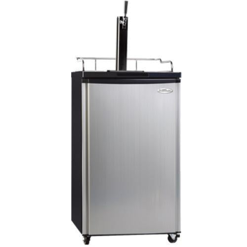 Midea PRBD496MS Premium Series Single-Tap Beer Cooler with Removable Drip Tray