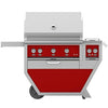 Hestan GMBR36CX2LPRD Grill, (2) Trellis, (1) Sear, Rotisserie, Deluxe Cart W/ Sid Parts