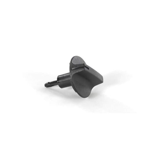 GE Part# WD9X344 Timer Control Knob (OEM) Black