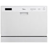 Midea MDC3602FWW3A Compact 6-Place Setting Dishwasher, White