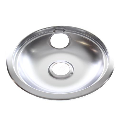 Whirlpool Part# W10196405RW Burner Drip Bowl (OEM) 8 in