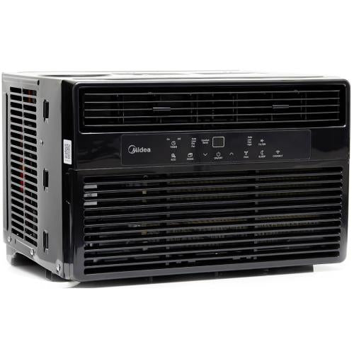 Midea MAW08S1DWBL 8,000 BTU ComfortSense Smart Window Air Conditioner - Black