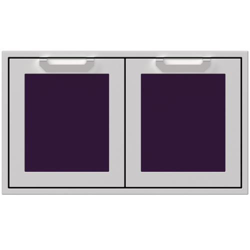 Hestan AGSD42PP Double Storage Doors, Marquise, 42-Inch , Purple