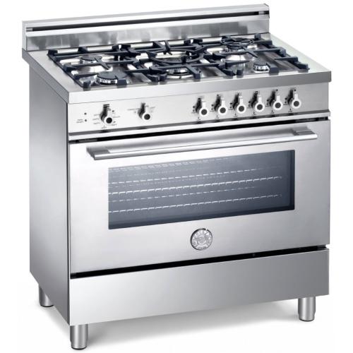 Bertazzoni X365GGVX Professional Series 36 Inch Pro-Style Gas Range with 5 Sealed Burners