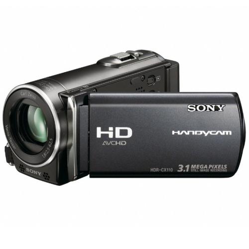 Sony HDRCX110 High Definition Flash Memory HandycamÂ® Camcorder; Black