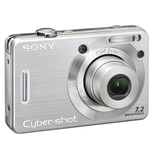 Sony DSCW55 Cyber-shotÂ® Digital Still Camera; SILVER