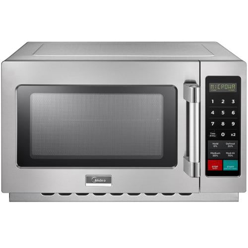 Midea 1434N1A 1.2 Cu. Ft. 1400W High-Efficiency Commercial Microwave, Digital