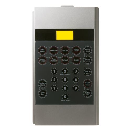GE Part# WB07X10904 Control Panel Assembly (OEM) Grey