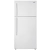 Midea MDTF18WHR Vissani 18 Cu. Ft. Top Mount Refrigerator - White Finish