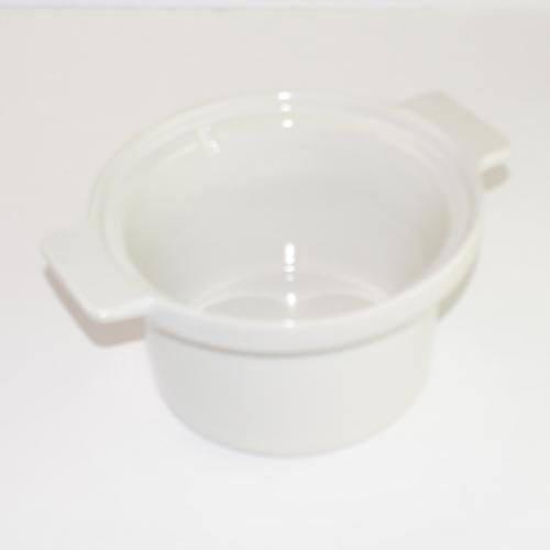 Delonghi Part# KW711322 Crock Pot White Glazed (OEM)