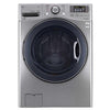 LG WM3770HVA 27 Inch Front Load Washer with Steam, TurboWash® Technology, Smart Diagnosis™, Allergiene™ Cycle, LG SideKick™ Compatible, 4-Tray Dispenser, 4.5 cu. ft. Capacity, 12 Wash Cycles, NeveRust™ Stainless Steel Drum and ENERGY STAR® Rated Parts