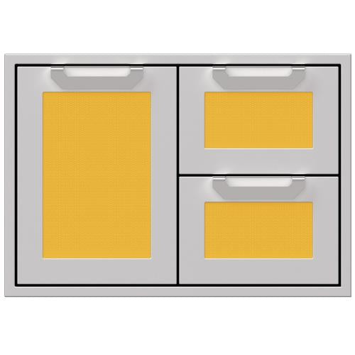 Hestan AGSDR30YW Double Drawer And Storage Door Combination, Marquise, 30-Inc