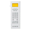 GE Part# WB07X10787 Control Panel Assembly (OEM) White