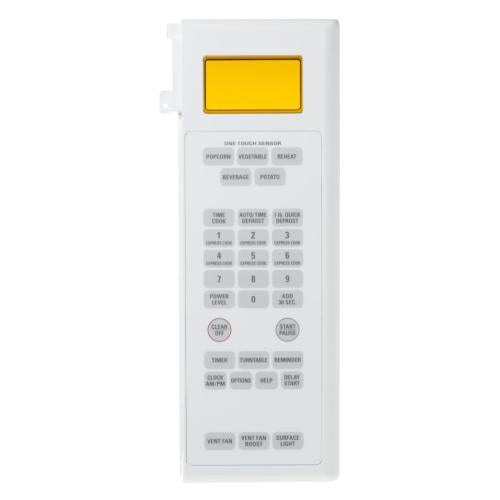 GE Part# WB07X10787 Control Panel Assembly (OEM) White