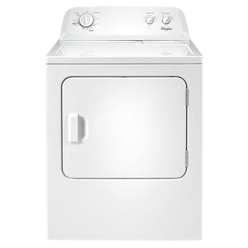 Whirlpool WED4616FW0 7.0 Cu. Ft. 240-Volt White Electric Vented Dryer