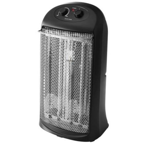 Midea HQ2000B Far Infrared 1500W Space Heater, Black