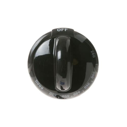 GE Part# WB03K10157 Temperature Control Knob (OEM) Black