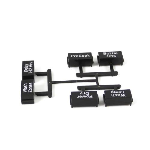 GE Button And Graphics Asm - WD09X23758
