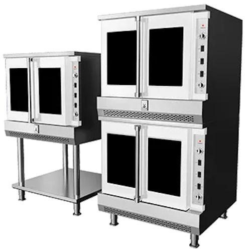 Hestan HUCOD2LPWH Double Deck Upright Conv. Oven, Double Door Window, -Lp, Whi