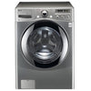 LG WM2655HVA 27 Inch Front-Load Washer with 3.6 cu. ft. Capacity, 9 Wash Cycles, 9 Options, Sanitary Cycle, Allergiene Cycle, Steam Wash and Speed Wash: Graphite Steel Parts
