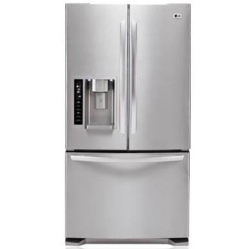 LG  LFX25971ST 3-Door French Door Refrigerator With Ice And Water Dispenser