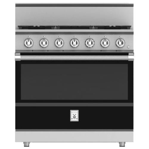 Hestan KRG365LPBK Range, 5 Burner, All Gas, 36-Inch - Lp - Black