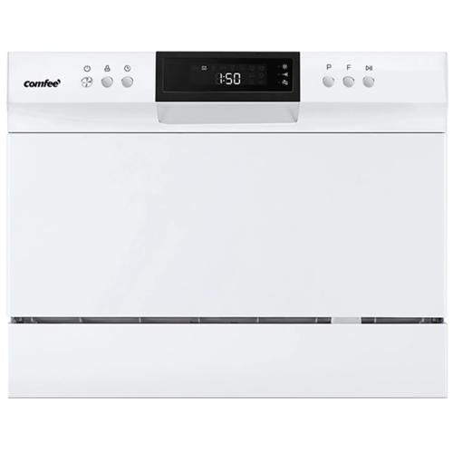 Midea CDC22P4AWW COMFEE' Digital Control Countertop Dishwasher
